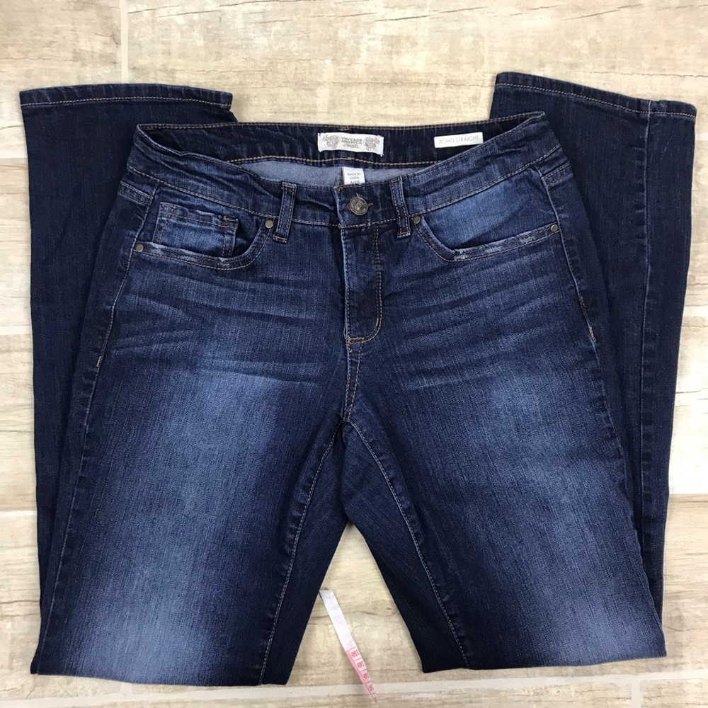 Vintage America Boho Straight Jeans